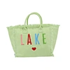 Embroidered Canvas tote bag